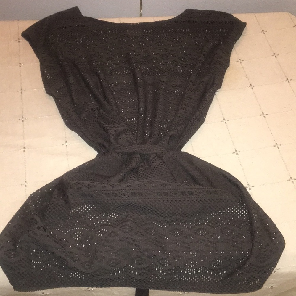 Mocha Bathing suit cover up